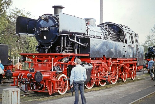 BR 66 002 Bochum Dahlhausen BW Tag der offenen Tür 1985