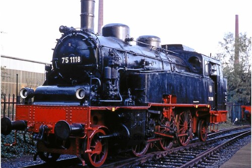 BR 75 1118 Bochum Dahlhausen BW Tag der offenen Tür 1985