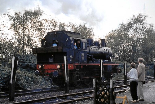 BR 91.62 Elna 2 Butzbach Licher Eisenbahn BLE 1941 Bochum Dahlhausen BW Tag der offenen Tür 1985 (1)