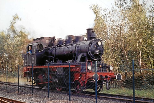 BR 91.62 Elna 2 Butzbach Licher Eisenbahn BLE 1941 Bochum Dahlhausen BW Tag der offenen Tür 1985 (2)