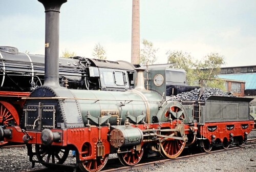 Dampflok Länderbahn Bochum Dahlhausen BW Tag der offenen Tür 1985 (2)