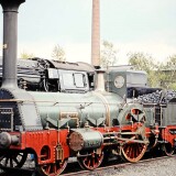 Dampflok_Landerbahn_Bochum_Dahlhausen_BW_Tag_der_offenen_Tur_1985-2
