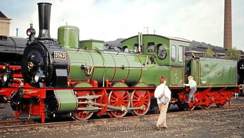 Preußische G 3 BR 53 LBE G 2 HBE XII FS 271 PKP TH 1 Bochum Dahlhausen BW Tag der offenen Tür 1985 (