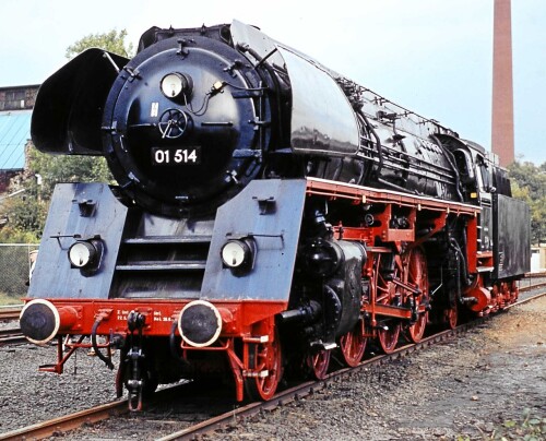 BR 01 514 Reko Lok BR 01.5 Bochum Dahlhausen BW Tag der offenen Tür 1985