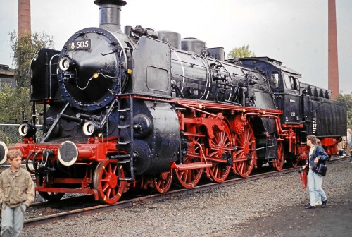 BR 18 505 Bochum Dahlhausen BW Tag der offenen Tür 1985