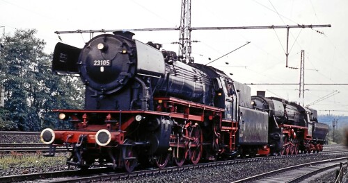 BR 23 105 BR 52 4867 Bochum Dahlhausen BW Tag der offenen Tür 1985 (1)