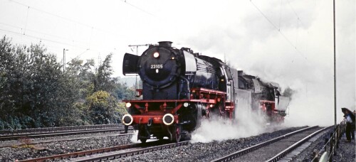 BR 23 105 BR 52 4867 Bochum Dahlhausen BW Tag der offenen Tür 1985 (2)