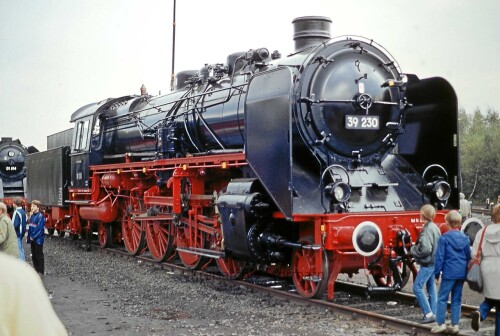 BR 39 230 Bochum Dahlhausen BW Tag der offenen Tür 1985
