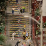 Miniaturwunderland_Miwula_Brasilien_Brasilia_in_the_streets_of_Rio__de_Janeiro_Stairway_Art_Treppenkunst-3