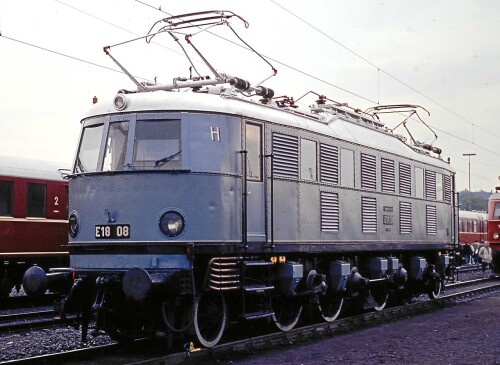 1939 E 18 BR 118 Bochum Dahlhausen BW Tag der offenen Tür 1985