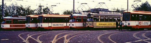 Bielefeld Straßenbahn 1984 Tag der offenen Tür VLV (2)