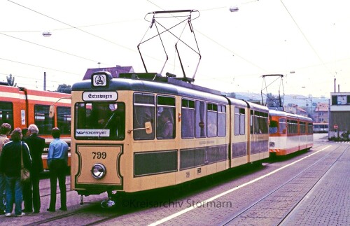 Bielefeld Straßenbahn VLV 1984 Tag der offenen Tür