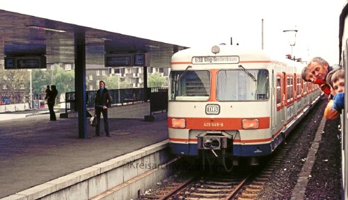 ET 420 649 S1 Duisburg Großenbaum Dortmund 1977 Bochum