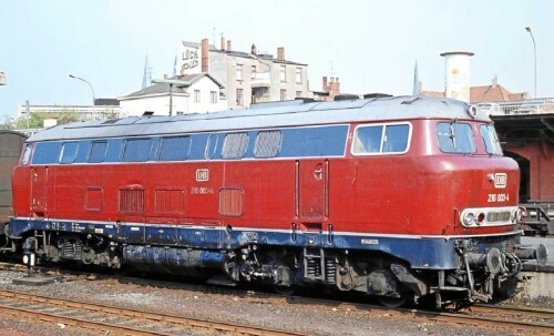 BR 216 003 Lollo Lübeck Hbf 1980