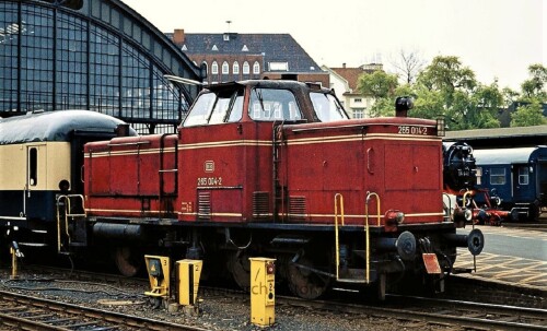 BR 265 004 V 65 Lübeck Hbf 1980