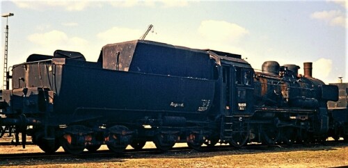 BR 38 357 Lübeck Hauptbahnhof 1969 Verschrottung Dampflokomotiven (2)