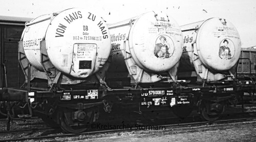 DB von Haus uz Haus Stückgut 1965 Lübeck Hbf a