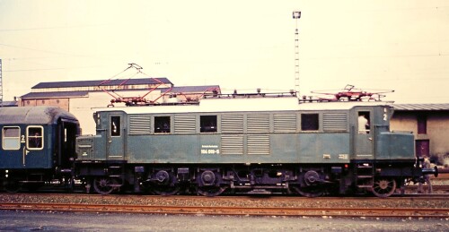 Ibbenbühren Bahnhof 1974 BR 104 019 E 04 TWE Teuteburger Wald Eisenbahn aa