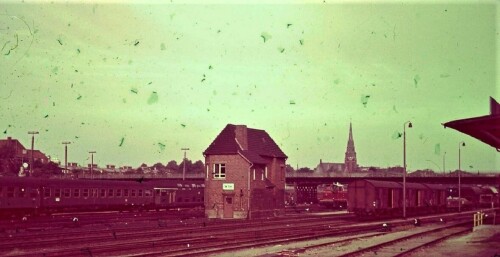 LBE Lübeck Büchener Eisenbahn Doppelstockwagen DAB 6 Stellwerk Hauptbahnhof (2)