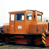 Werkslok_orange_Hafenbahn_Lubeck