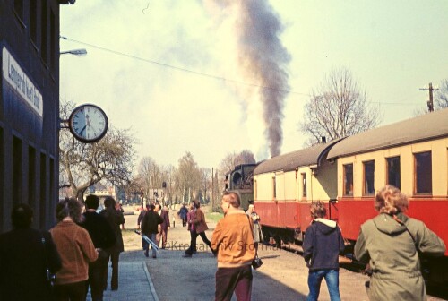 BR 80 H0 J51 C Krupp 2491 Typ Gladbeck Zeche Hibernius Lengerich Bahnhof 1974 (2)