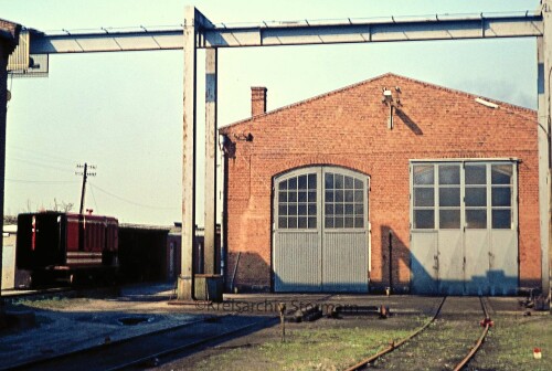 TWE Lokschuppen Lengerich 1974