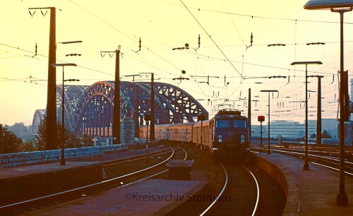 BR 112 404 E 10.3 Köln Hauptbahnhof 1969