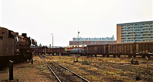 DR 118 110 Lübeck Hauptbahnhof Zonenzug 1969