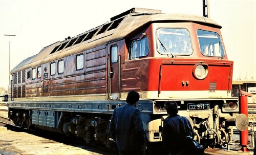DR 132 371 Lübeck Hauptbahnhof Zonenzug