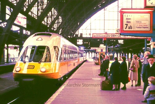 Köln Hauptbahnhof 1985 Et 403 404 Lufthansa Airport Express aa