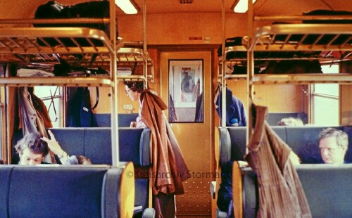 Mitteleinstiegswagen 1. Klasse Raucherabteil lübeck 1982