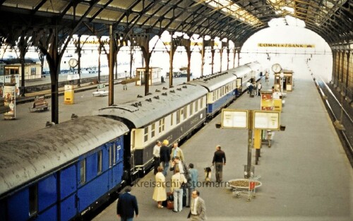 Rheingold Express 1928 Nostalgiezug 1980 Lübeck Hauptbahnhof (0b)