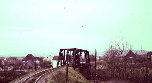 Strecke Kleinbremen Minden Mindener Kreiseisenbahn 1966 (2)