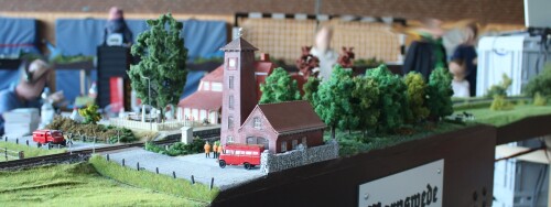 j Altenholz Fahrtag Modulanlage Märklin H0 20250102 Bahnhof Worpswede (1)