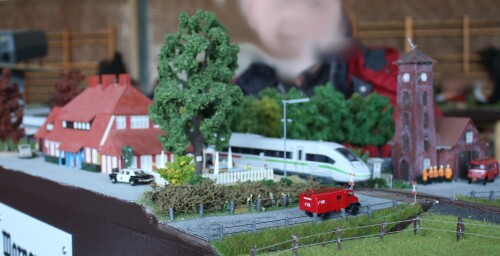 j Altenholz Fahrtag Modulanlage Märklin H0 20250102 Bahnhof Worpswede (3)