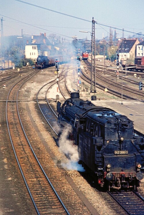 BR 042 208 osnabrück Hbf Bahnhof 1974 f
