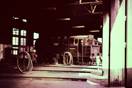 WLE 0031 Westfälische Landes Eisenbahn Lippstadt BW Lokschuppen (2a)