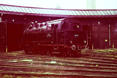 WLE 0032 Westfälische Landes Eisenbahn Lippstadt BW Drehscheibe Lokschuppen (1)
