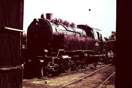 WLE 0032 Westfälische Landes Eisenbahn Lippstadt BW Drehscheibe Lokschuppen (3aaa)