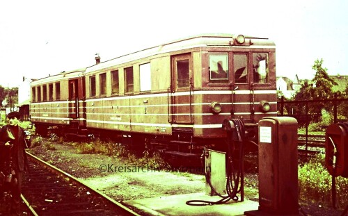 WLE DT 1 VT 1011 VT 56 Wumag 10228 Triebwagen Westfälische Landes Eisenbahn Lippstadt