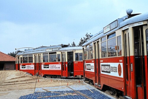 Hamburger Straßenbahn 1984 Soltau Heide Park