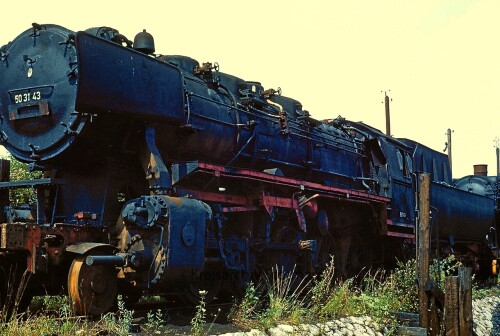 BR 050 3143 1969 BW Stolberg Bahnhof