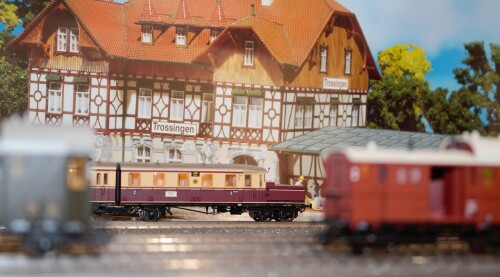 Bad Diethersbronn Bahnof Fahrtag Fremo H0 Fahren nach Plan (2)