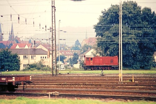 V 36 BR 236 Post Deutsche Bundespost Freiburg 1973
