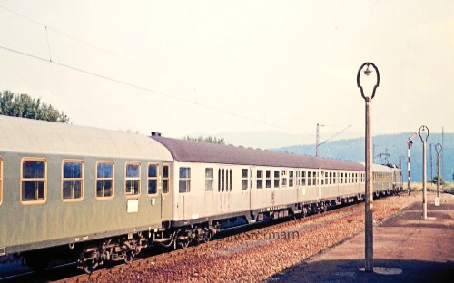 Himmelreich Bahnhof 1967 E 40 Eilzug