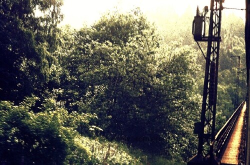 Himmelreich Titisee Eisenbahnbrücke 1967 Eilzug