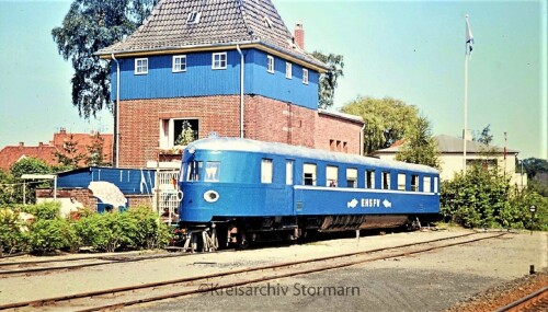 VT 06 leipziger Hamburger Bauart 1974 travemünde bahnhof segelverein