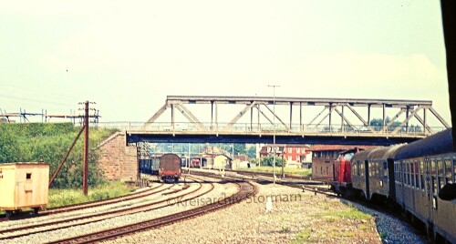 Donaueschingen Bahnhof c Furtwangen 1973 V 100 BR 212 daa