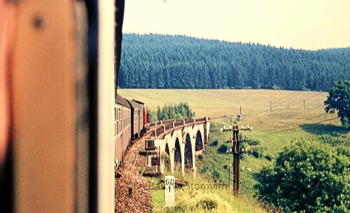 Donaueschingen Bahnhof f Löffingen 1973 V 100 BR 212 daa