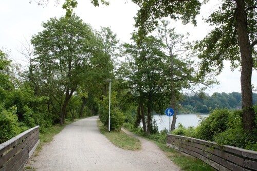 202307 Ratzeburger Kleinbahn Damm Richtung Thurow ab